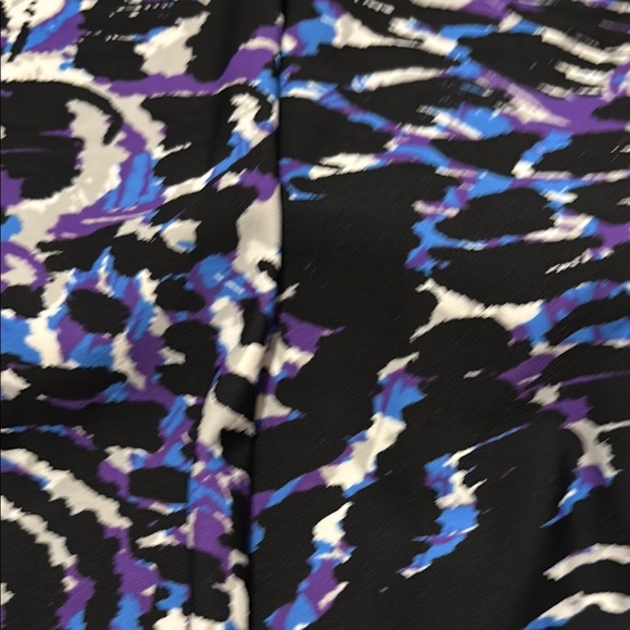 Multicolor Swimsuit with Abstract Pattern - Picture 3 of 7